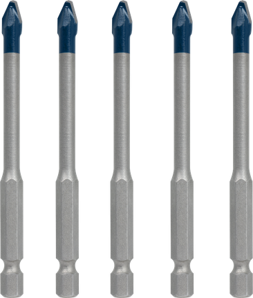 Set Mata Bor Keramik Keras Bosch EXPERT HEX-9, 6 mm.